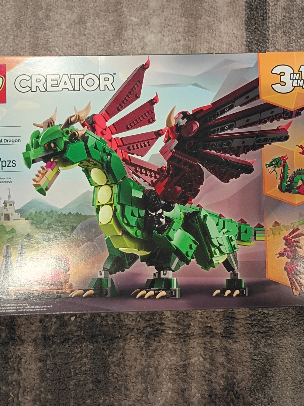 Lego Creator Medieval Dragon 31161